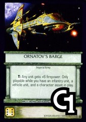 Ornatov's Barge